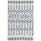 Safavieh Cedar Brook Hand Loomed Medium Rectangle Area Rug, Ivory and Navy - 5 x 8 ft. CDR501C-5 - alternate 3